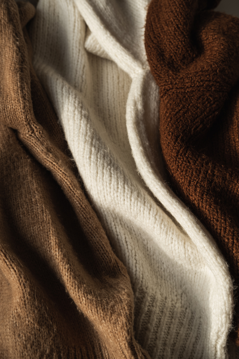 Neutral Wool Fabrics